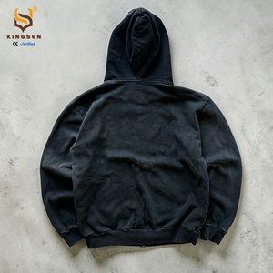 ผู้ผลิตเสื้อผ้า รับทำโลโก้ตามสั่ง ลายพิมพ์ดิจิทัล เสื้อผ้าสตรีทแวร์ เสื้อฮู้ดดี้พิมพ์ลายตามสั่ง ผ้าหนา 100% คอตตอน เสื้อฮู้ดดี้แบบซิป - Product Image 4