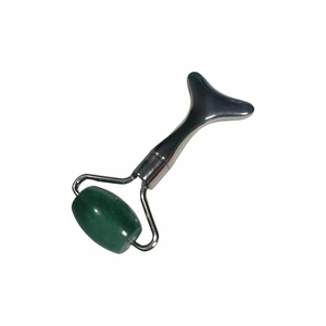 Jade <b>Roller</b> Facial <b>Massager</b> 100% Natural Green Aventurine <b>Roller</b> Facial <b>Massager</b> - Product Image 1