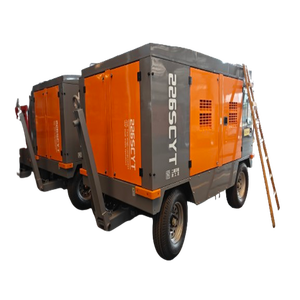 Nuevo proveedor profesional de China, minería Industrial, tornillo silencioso, compresor de aire rotativo diésel portátil, máquina refrigerada por agua CE - Product Image 3