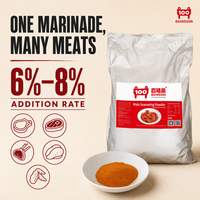 Poudre d'assaisonnement Mala Marinade pour steak de porc, steak de bœuf, côtelette d'agneau, aile de poulet, 5 kg, 20 kg, 25 kg, en vrac, pour la restauration