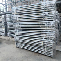 Heavy Duty High Quality Jack Post for Construction Galvanized Q235 Steel Shoring Acrow Props Adjustable Steel Prop