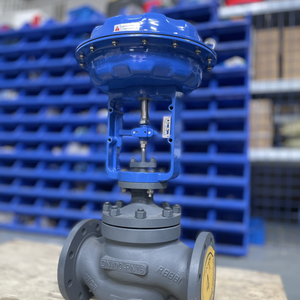 Válvula de Control Neumática de Acero Fundido de Alta Resistencia para Petróleo y Gas - Product Image 1