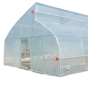 Chine la bonne qualité Serre hydroponique agricole/Poly Mesh Cloth Garden Green House Tunnel Greenhouse fournisseurs