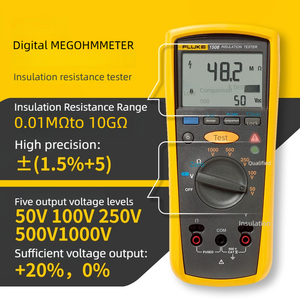 เครื่องทดสอบความต้านทานฉนวนดิจิตอล รุ่น 1508 500V/1000V ไฮเมกโอห์มมิเตอร์ OEM - Product Image 4