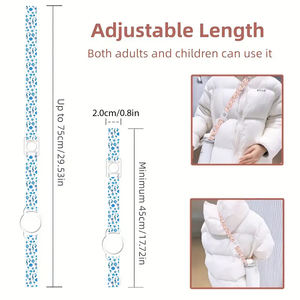 Alta Qualidade Poliéster Garrafa De Água <span class=keywords><strong>Lanyard</strong></span> Shoulder Strap Portátil Ajustável Cup Holder Water Bottle Strap - Product Image 3