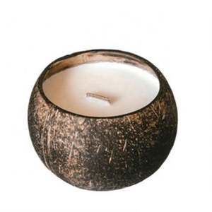 Velas de Cera de Soja Natural Ecológicas al por Mayor en Conchas, Velas Aromáticas Personalizadas en Conchas de Coco - Product Image 1