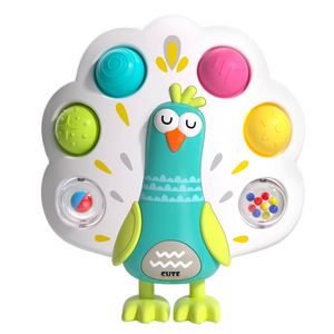 Cubo de Actividades para Bebés, Juguete Educativo Temprano con Botones, Sonidos de Mamá y Bebé, Juguetes Suaves para Entrenamiento de Dedos - Product Image 3