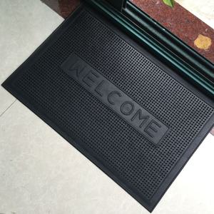 Bienvenue Black 18 In. X 30 pouces. Paillasson en caoutchouc - Product Image 4