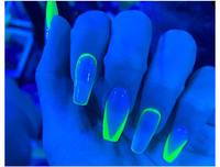 12 couleurs magique métallique miroir Chrome poudre à ongles clair de lune miroir poudre pour Nail Art