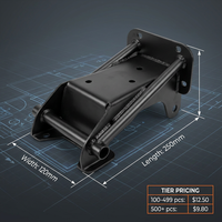 Pièces d'emboutissage métalliques en acier inoxydable personnalisées, supports pliés sur mesure pour système de montage de panneaux solaires, résistants à la corrosion, OEM ODM