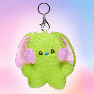 En stock KPOP NJ <span class=keywords><strong>Porte</strong></span>-<span class=keywords><strong>clés</strong></span> en peluche de 12 cm, breloque pour sac, accessoire de soutien aux fans sur le thème des idoles, pendentif en peluche doux pour sac à dos/<span class=keywords><strong>clés</strong></span> - Product Image 6