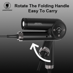 Secador de Pelo Iónico Profesional de 1800W con Motor BLDC de Alta Velocidad, Plegable, para Peluquería, Uso en Exteriores, con Difusor de Peinado - Product Image 4