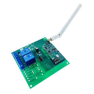 Dài phạm vi 3km không dây Receiver DC12V 4 kênh điều khiển thủy lợi 434MHz <span class=keywords><strong>RF</strong></span> chuyển đổi cho điều khiển công nghiệp - Product Image 5