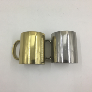 RubySub Plaques en céramique argentées et dorées de 11 oz pour sublimation, fournisseur en gros de tasses à café vierges - Product Image 4