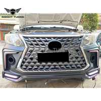 Nouveau kit carrosserie en plastique PP GX pour pare-chocs de voiture avec clips 2012-2015 pour Fortuner à clipser