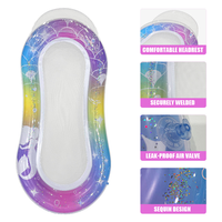 En gros Bouées de natation gonflables à motifs feuille et léopard, Piscines gonflables, Plages, Fêtes, Matelas flottants, Lotion bronzante