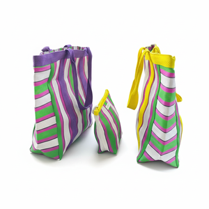 ถุงผ้าไนลอนรีไซเคิลเป็นมิตรกับสิ่งแวดล้อมถุงช้อปปิ้งนำมาใช้ใหม่ได้อย่างยั่งยืนถุงซักผ้าจำนวนมากผลิตในอินเดีย - Product Image 1