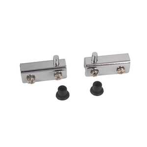 Hot Sale Modern Stainless Steel <strong>Door</strong> <strong>Hinge</strong> Set with Glass <strong>Door</strong> Clamp Soft Close <strong>Hinge</strong> No Hole <strong>Hardware</strong> - Product Image 2