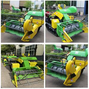 Mesin Panen Gabungan Crawler Kecil Bertenaga Kompak Produktivitas Tinggi Peralatan Pertanian Modern untuk Jagung dengan Mesin Inti - Product Image 5