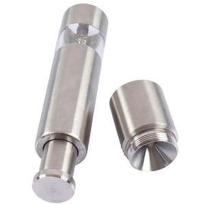 Molinillo manual de acero inoxidable para condimentos, molinillo de <span class=keywords><strong>pimienta</strong></span>, trituradora de prensa, mini Molinillo, molinillo de especias recién molido - Product Image 3