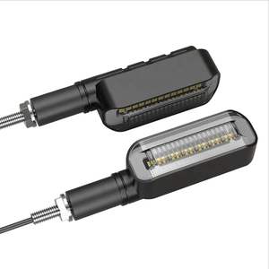 Luz LED para intermitente de motocicleta, accesorios para automóviles, 12V, Color blanco y amarillo - Product Image 4