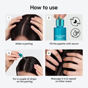 Oem Hữu Cơ Tăng Trưởng Tóc Huyết Thanh Với Caffeine Peptide Dầu Thầu Dầu Hương Thảo Tăng Trưởng Tóc Thuốc Bổ Cho Phụ Nữ Và Nam Giới - Product Image 5