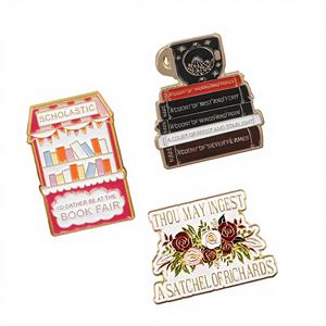 Custom Soft Enamel Metal Angel Animal Love Letters Design Zinc Alloy Pins Badges Lapel Pins - Product Image 3