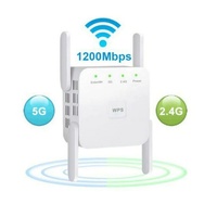Répéteur WiFi 5G, amplificateur WiFi sans fil, amplificateur WiFi 5 GHz longue portée, amplificateur WiFi 1200M, amplificateur de signal Internet WiFi domestique
