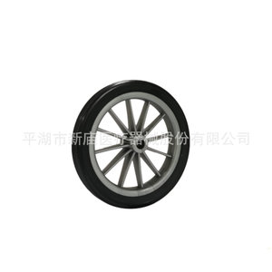 Rueda giratoria Xinmiao de 5 pulgadas, tipo fijo, rueda individual, accesorio de hardware negro para equipo médico - Product Image 3