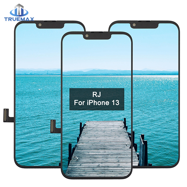 TEMX RJ Incell LCD Assembly for iPhone 13 Screen Replacement Tela Pantalla Ekran Ecran Display Digitizer Complete for iPhone13