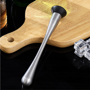 Mayorista: Herramienta de Bar Moderna de Acero Inoxidable, Muddler para Zumos, Varilla de Metal para Triturar Hielo, Mortero para Mojitos y Cocteles, Martillo para Hielo - Product Image 4