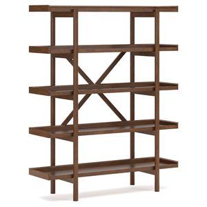 Estantería de Madera de Diseño para Oficina o Biblioteca, Muebles de Madera Maciza de Lujo para Oficina en Casa, Sala de Estudio, Biblioteca e Interiores Premium - Product Image 1