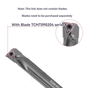 Barre à outils pour tour CNC <span class=keywords><strong>LOUIS</strong></span> série STUCR/L, 95 degrés, perçage interne, revêtement PVD, lame de tournage super dure TCMT090204 OEM - Product Image 2