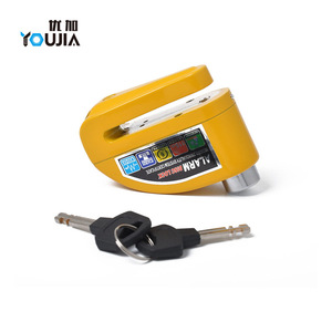 Candado de disco con alarma Youjia de 12V y 110dB antirrobo para motocicletas Yamaha y BMW - Product Image 5
