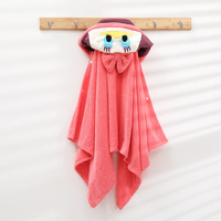 Usine Kangobaby Peignoir à capuche personnalisé pour bébé Couverture en mousseline épaississante Poncho pour enfants Serviette de plage pour bébé