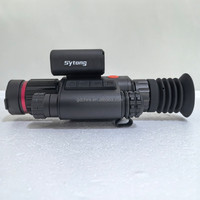 Sytong HT-70 LRF Teropong Penglihatan Malam Balistik 8x 2K Tahan Air Peralatan Berburu Dudukan 11mm Taktis