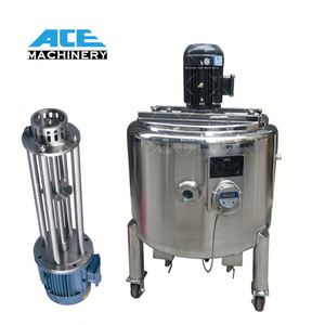 Mélangeur Homogénéisateur Électrique 500L avec Bouton de Chauffage pour Cosmétiques, Pommades, Détergents et Crèmes - Product Image 2