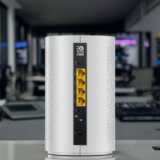 5G Chip Suitable 4G or 5G Modem Industrial Router With SIM Card Slot 4G5G 802.11AX Dual Band WiFi6 Router