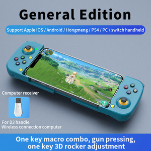 Manette de jeu sans fil à capteurs Hall, six axes, Bluetooth, pour Android, <span class=keywords><strong>PC</strong></span>, Win7, très vendue - Product Image 5