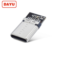 Günstigstes Typ C USB C Stecker Männlich USB 2,0 Jack Solder für Samsung Oppo Vivo Huawei Kabel