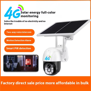4G Không Dây Wifi Máy Ảnh Năng Lượng Mặt Trời Bảng Điều Khiển Ngoài Trời Hệ Thống An Ninh Nhà Thông Minh V380 Ptz Năng Lượng Mặt Trời Máy Ảnh Với Pin Được Hỗ Trợ - Product Image 5