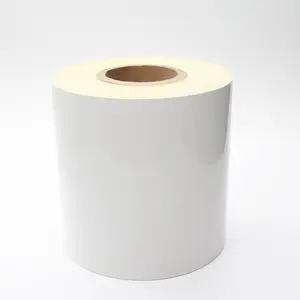 Hot melt glue Mirror Sticker Paper with back slit self adhesive price 80gms Cast coated paper sheet A4