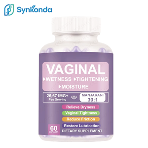 ओम वयस्क योनि नमी चिकनाई प्रोबायोटिक्स पूरक 60 कैप्सूल मानाजानी 26.671 प्रति सेवारत महिला स्वास्थ्य - Product Image 1