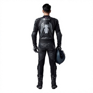 Combinaison de course Super MotoCP en cuir de vache/crocodile, combinaison de moto 1 pièce, équipement homologué CE niveau 2 - Product Image 2