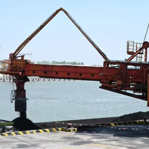 New Continuous Mobile <strong>Vertical</strong> <strong>Screw</strong> <strong>Type</strong> Grab <strong>Ship</strong> Loader <strong>Unloader</strong> Marine Offshore Crane BOMEI Brand Metal Multi-Power - Product Image 1