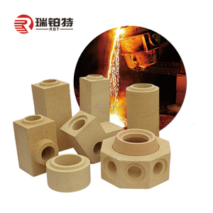 Trichter/Hülse/Runde feuerfeste Scham ott boden Gieß steine Sets für Gusseisen - Product Image 1