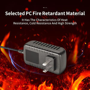 テレビボックス用DC12VからAC110v220v240v2A壁電源アダプター - Product Image 3