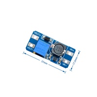 Modul Daya Adjustable MT3608 DC-DC 2A Step-up Board Tegangan 2-24V ke 5/9/12/28V
