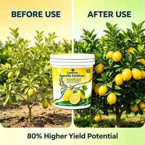 <span class=keywords><strong>Engrais</strong></span> Spécifique pour Citrons 450g Augmentation du Rendement de 80% <span class=keywords><strong>NPK</strong></span> Équilibré Améliore la Brillance des Fruits Acidité Prévient la Chute des Fruits Serres Citricoles - Product Image 2