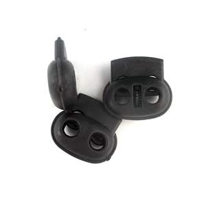 प्लेटिंग तकनीक के साथ पोम प्लास्टिक लोचदार कॉर्ड लॉक स्टॉपर - Product Image 5